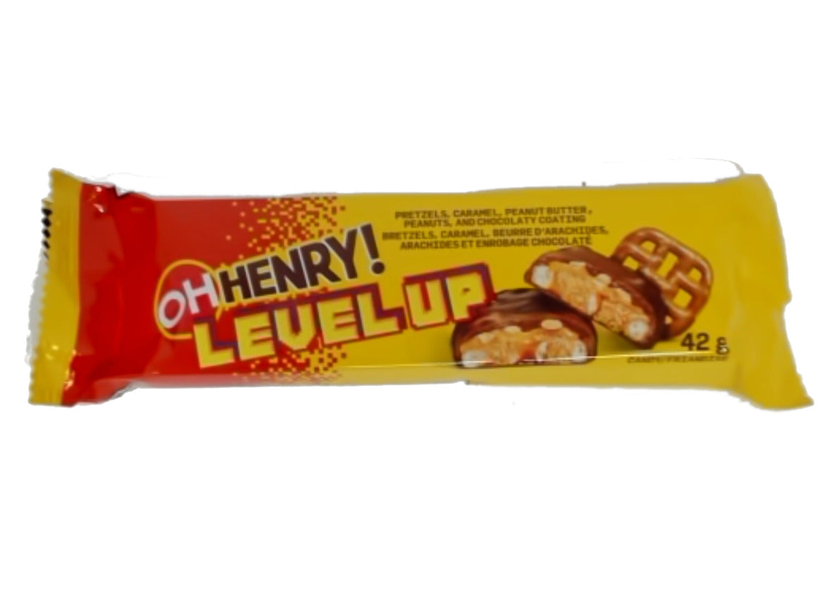 Oh Henry! Level Up Chocolate Bar 42g.