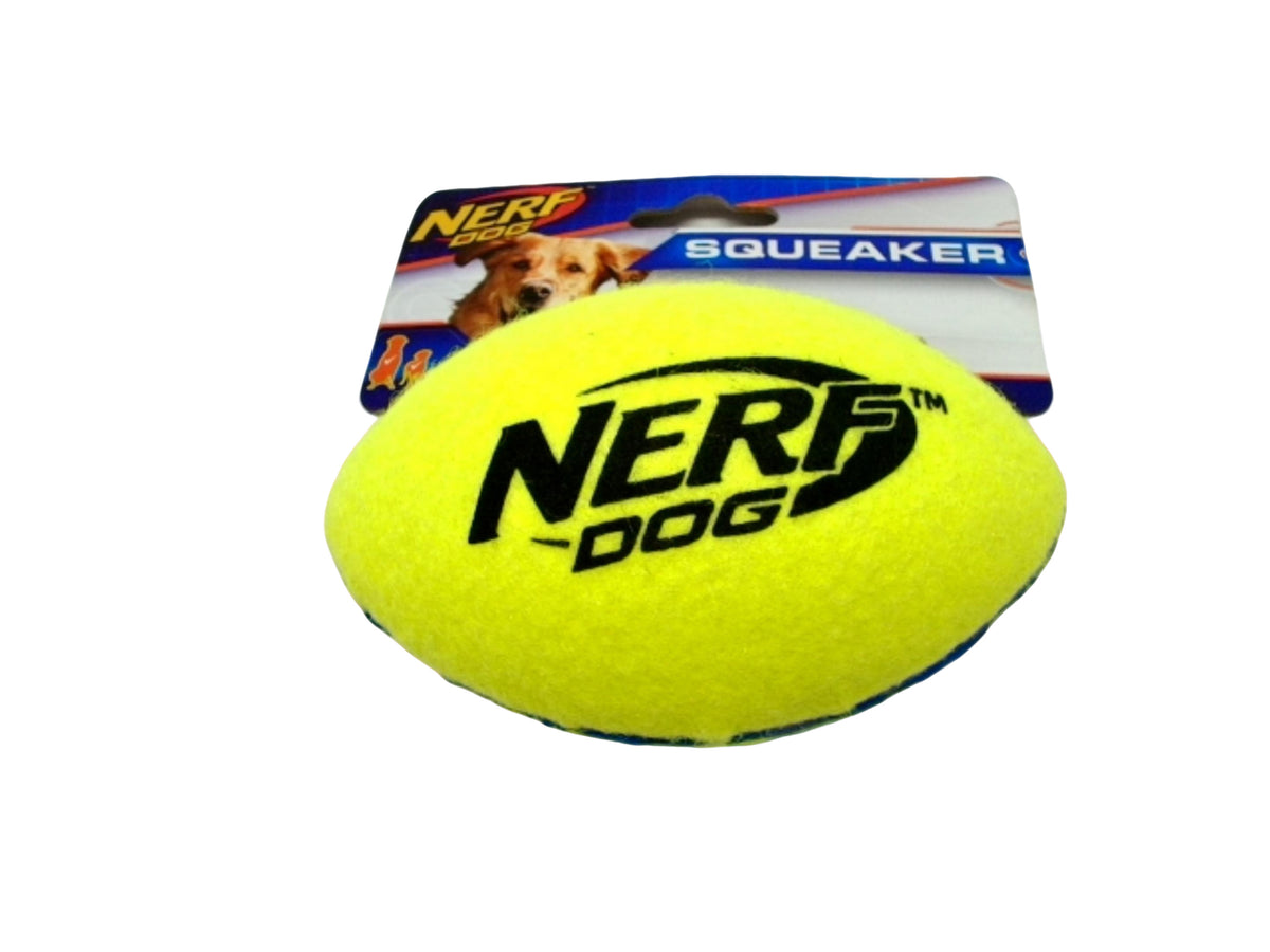 Dog Toy Squeaker Football Nerf Dog