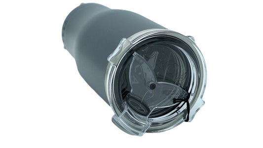 16oz. Stainless Steel Tumbler Charcoal Orca Chaser 16 - Additional View