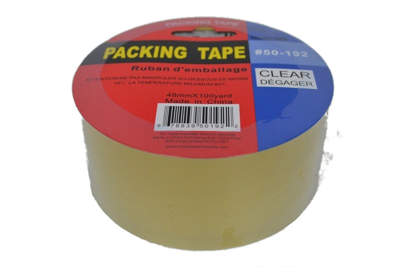Packing Tape Clear 48mm X 100 Yards