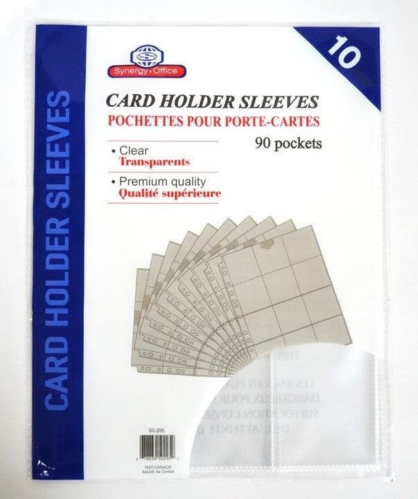 Card Holder Page 10Pk