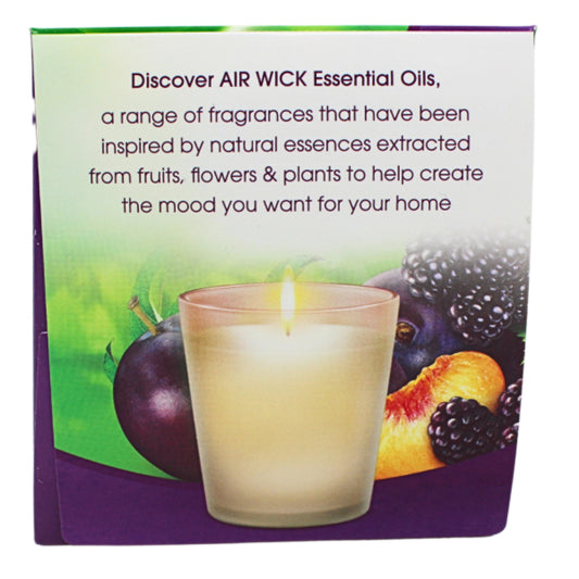 Airwick Candle 105g Black Berry Spice - Additional View