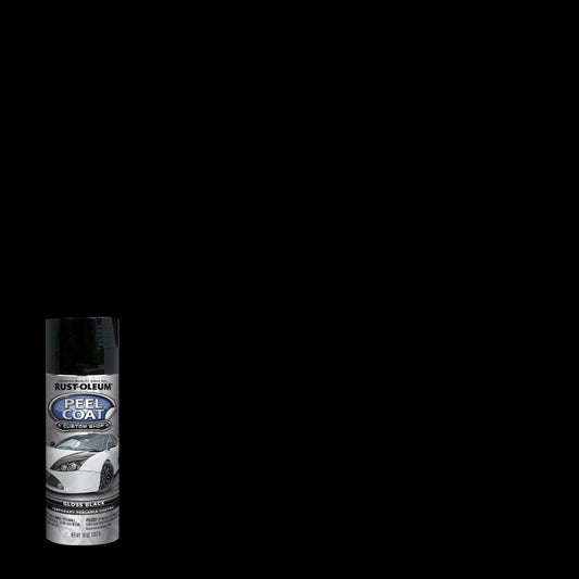 Rust-oleum Peel Coat Gloss Black 283g. Peelable Rubber Coating - Additional View