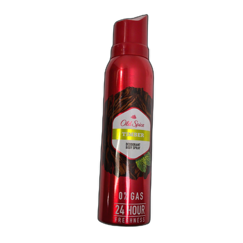 Deodorant Body Spray Timber 140ml. Old Spice