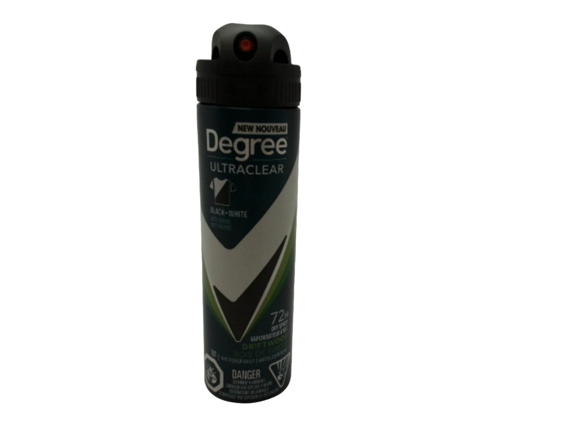 Antiperspirant Dry Spray Driftwood 107g. Degree Ultraclear
