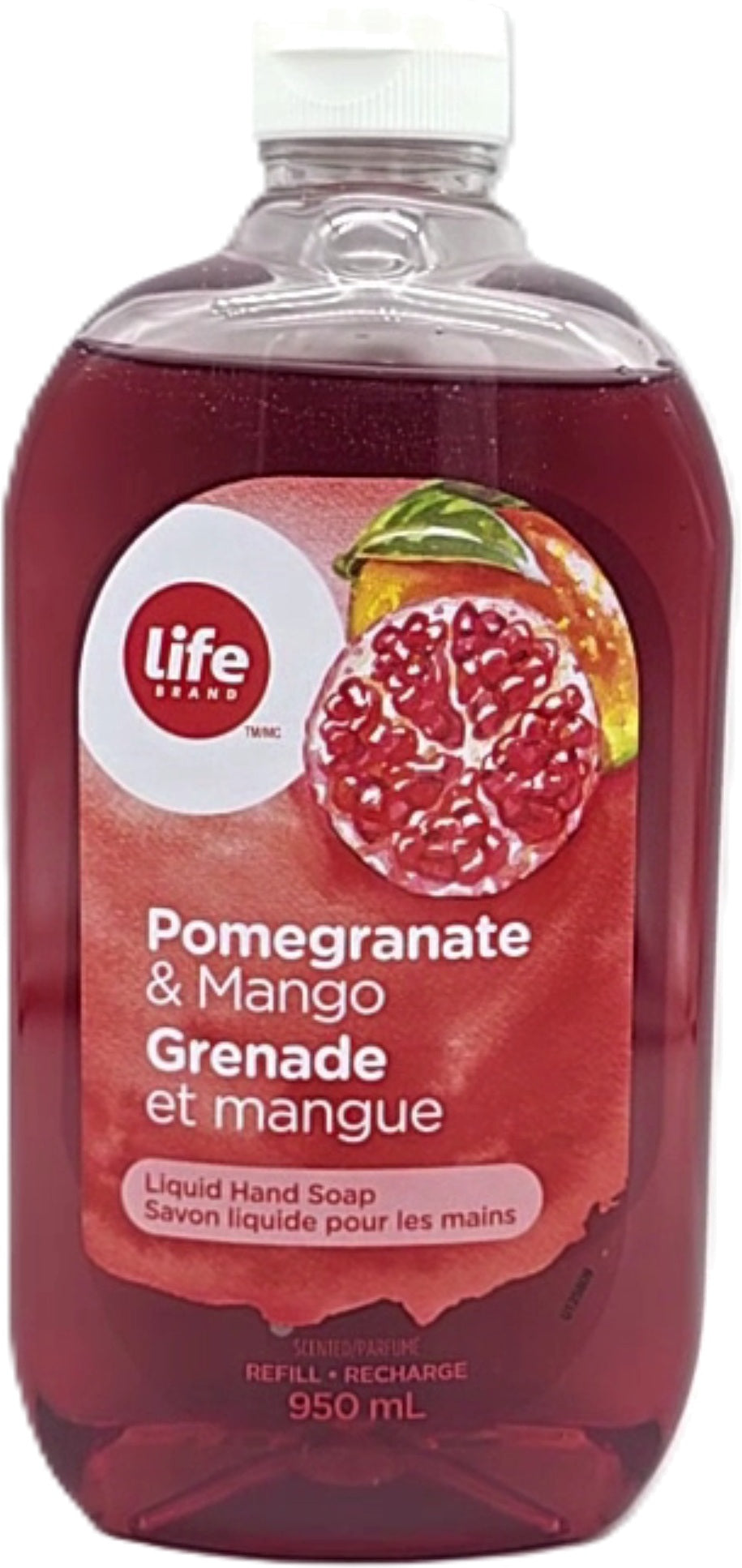 Savon liquide pour les mains Grenade et mangue 950 ml Marque Vie