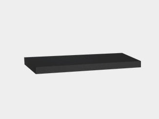 Large Floating Shelf - 80cm/31.5"- Black