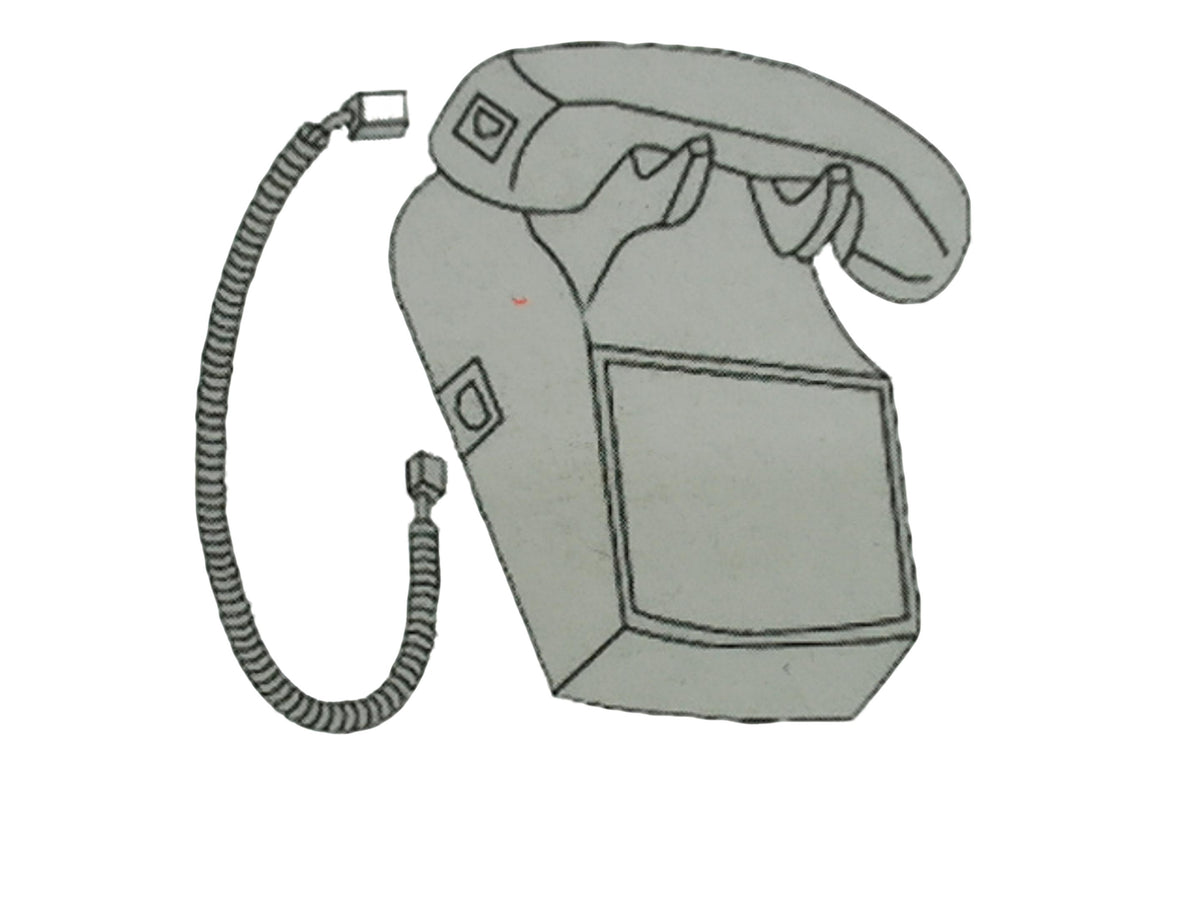 Phone Line Cord Black 25 foot - Additional View
