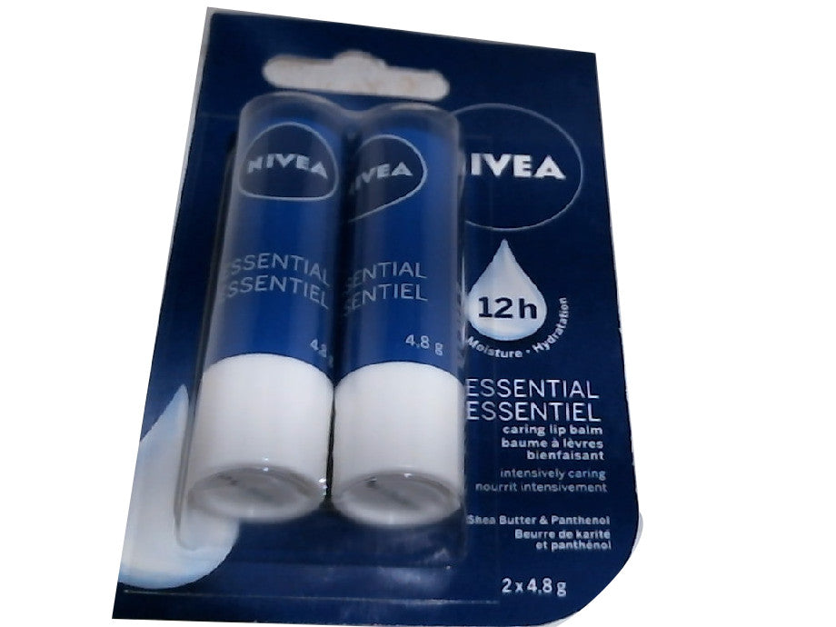 Lip Balm 4.8g. 2pk. Assorted 12h Nivea