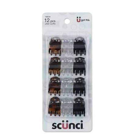 Pinces à cheveux 12 pièces. Tenue longue durée Scunci