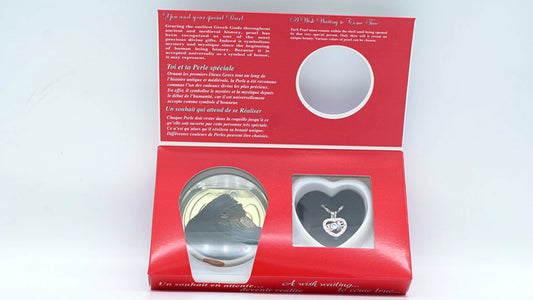 Necklace Love Pearl "LOVE" Heart - Additional View