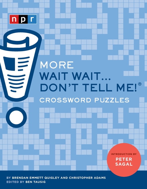 Crossword Puzzles Book More Wait Wait… Don't Tell Me! - Additional View