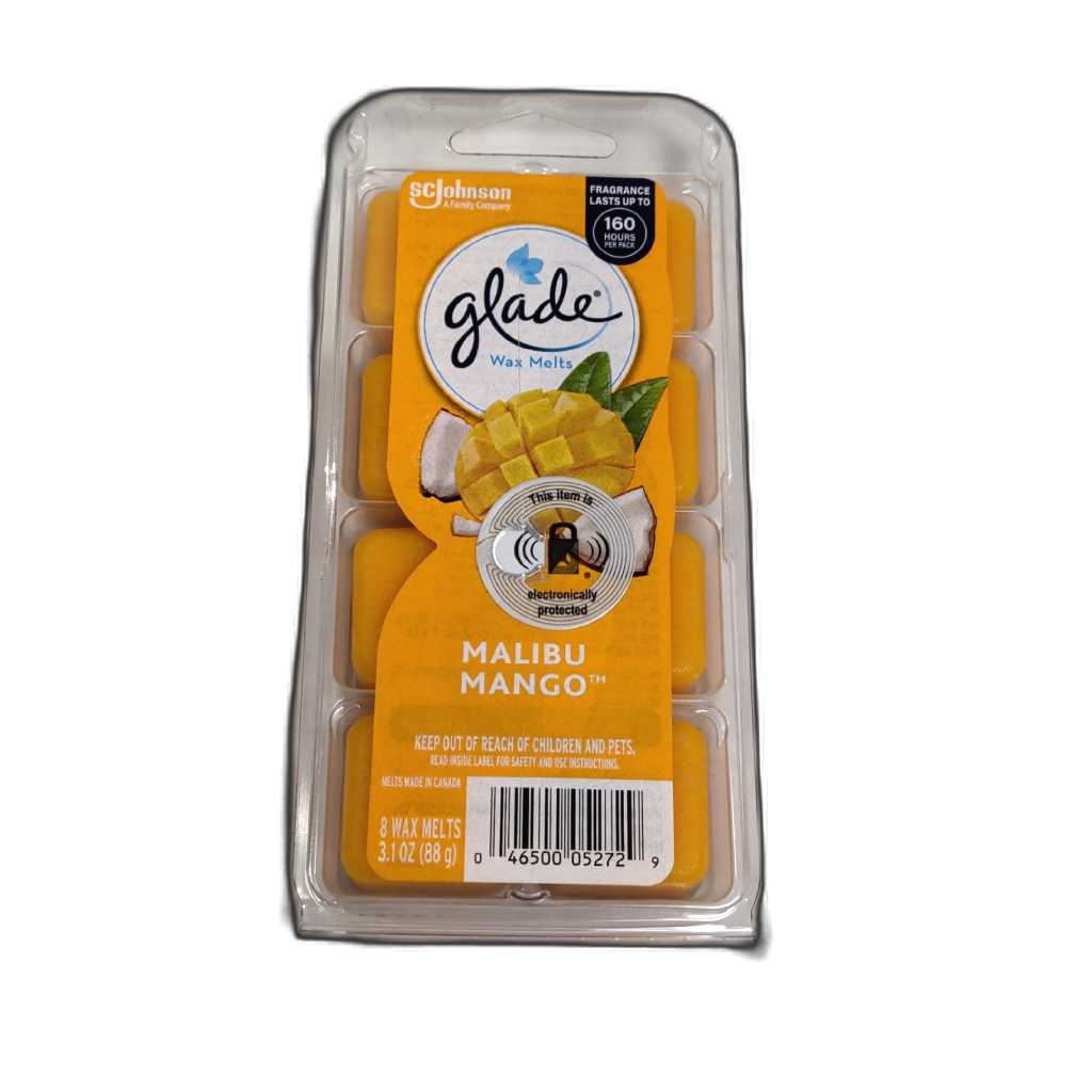 Glade Wax Melts 3.1oz. Malibu Mango