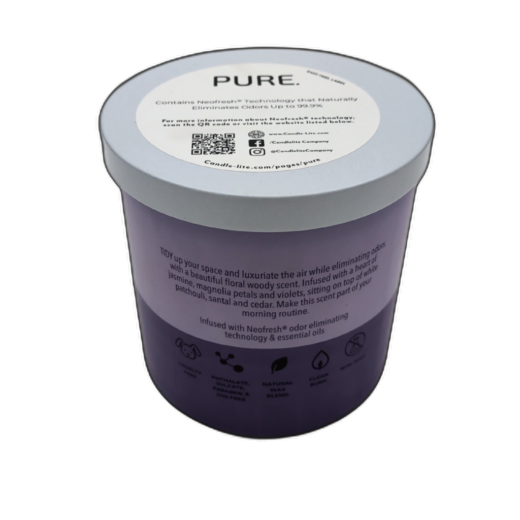 Jar Candle 16oz. Tidy Patchouli + Magnolia Pure