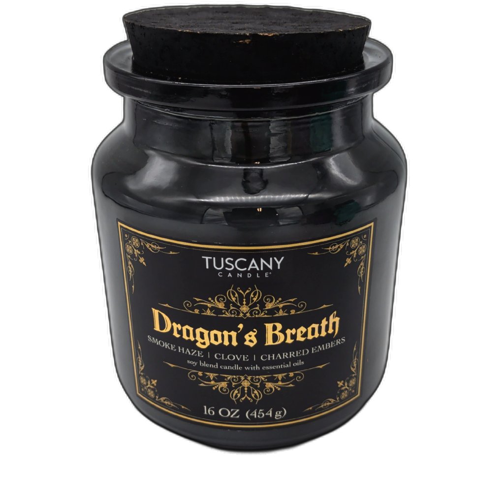 Bougie Jarre 450 g. Dragon's Breath Tuscany Candle