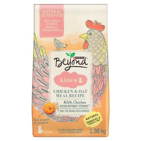 Kitten Food Chicken & Oatmeal Recipe 1.36kg. Purina Beyond