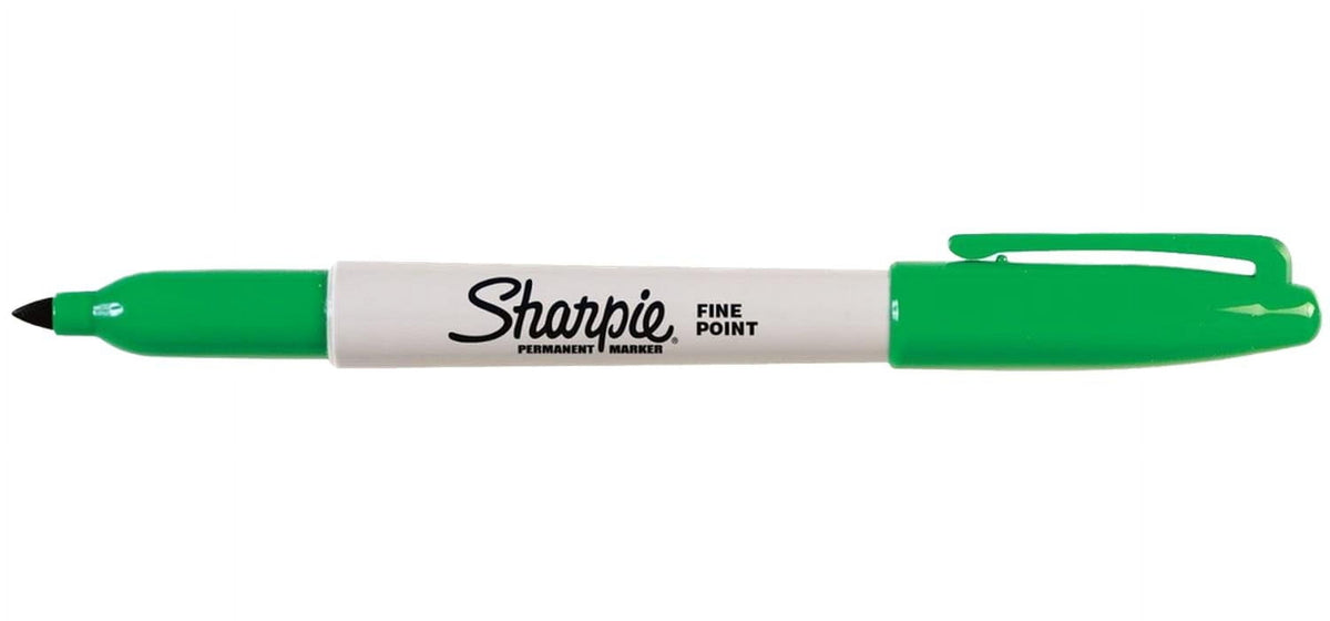 Sharpie Permanent Marker Green Fine - Additional View