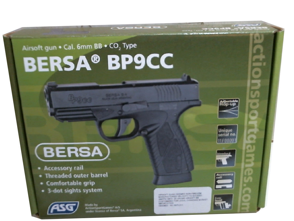 ASG Bersa BP9CC Airsoft Pistol