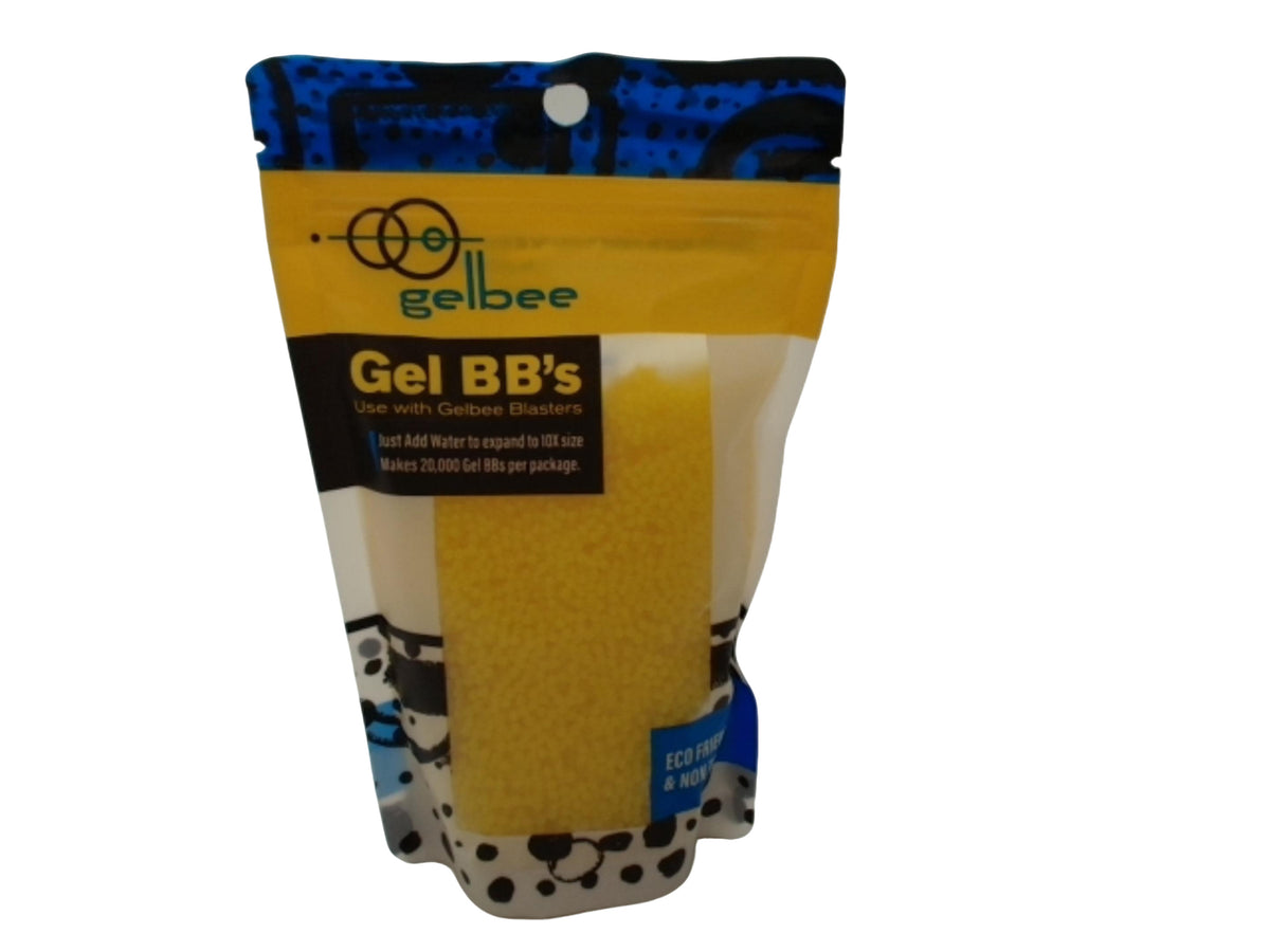 Gel BB's Yellow 20 000 pièces. Gelbee