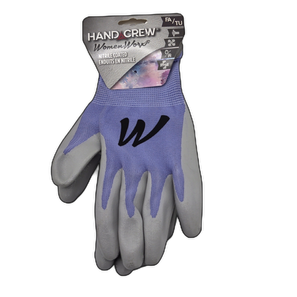 Gants de jardin enduits de nitrile Hand Crew Femme Worx