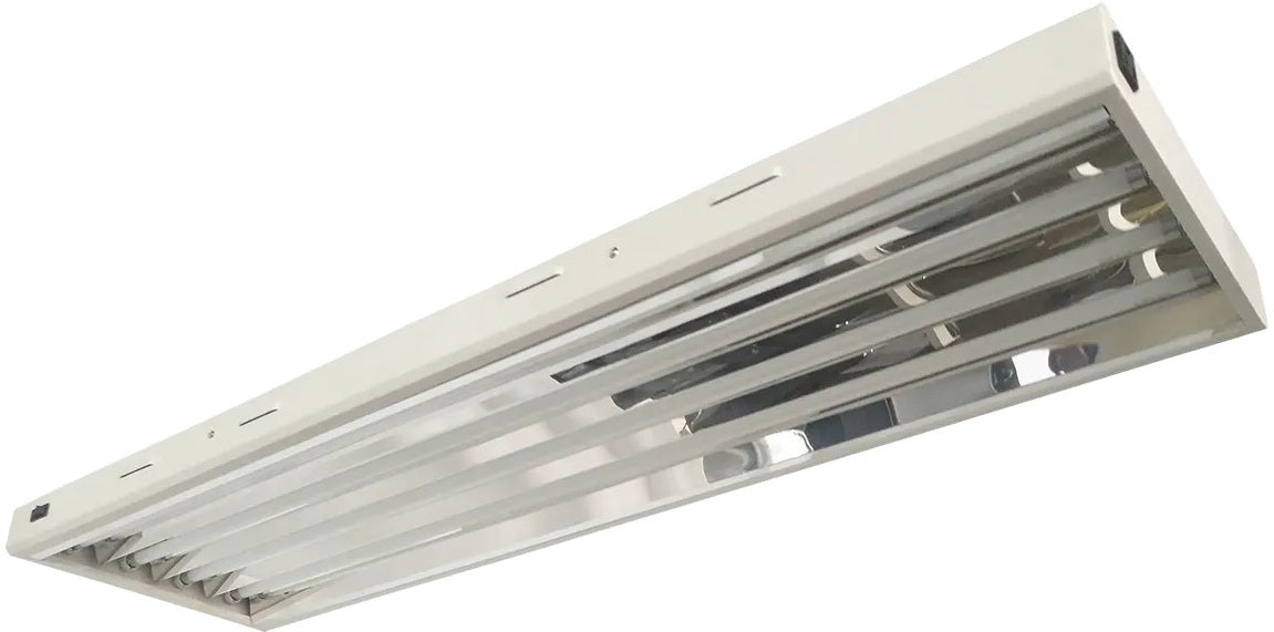HD Grow Light Fixture 4 x T5 Fluorescent Tubes 54W Daisy Chainable ProYard Hydro