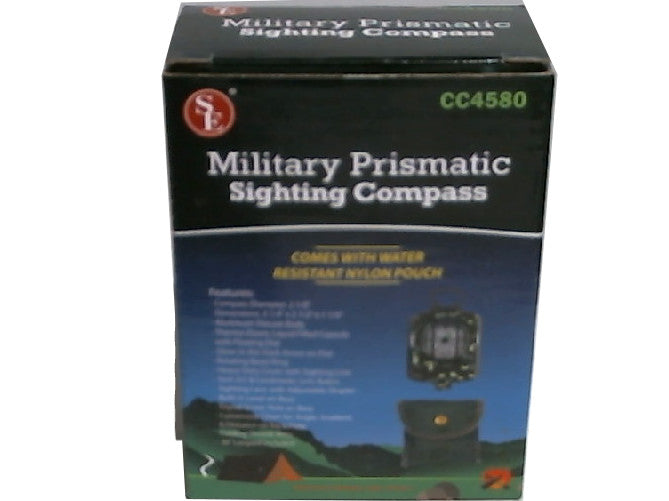 Sighting Compass Military Prismatic w/Pouch
