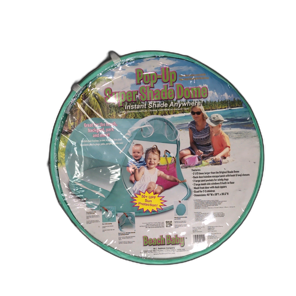 Pop-up Super Sun Shade Dome 40" x 59" x 30.5" Teal
