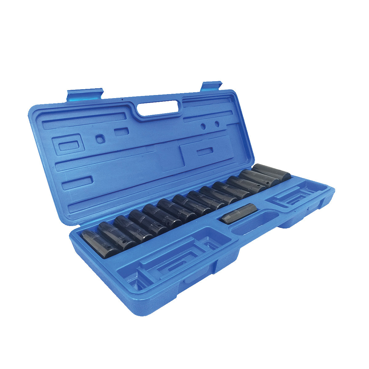 15 Pc 1/2"dr Deep Impact Socket Set Sae 3/8 to 1-1/4 - Additional View