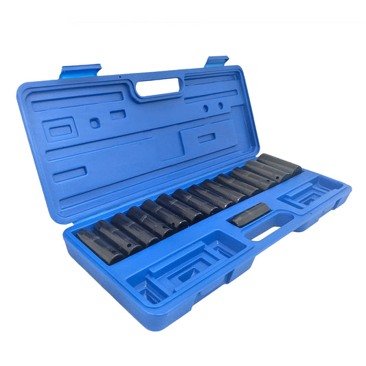15 Pc 1/2" Dr Deep Impact Socket Set Metric 10 to 32mm - Additional View