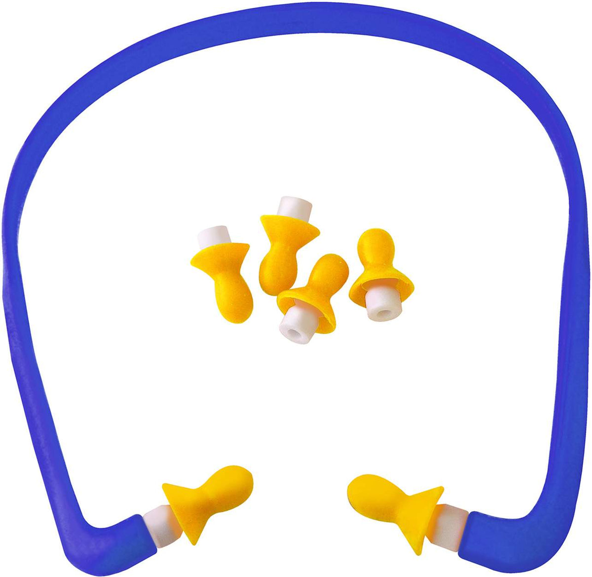 Ear plugs with headband with 4 extra plugs