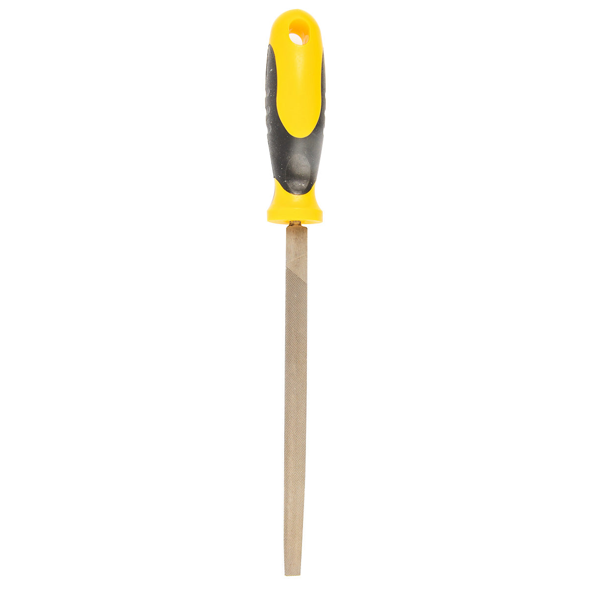 Triangle File W/plastic Handle 8"