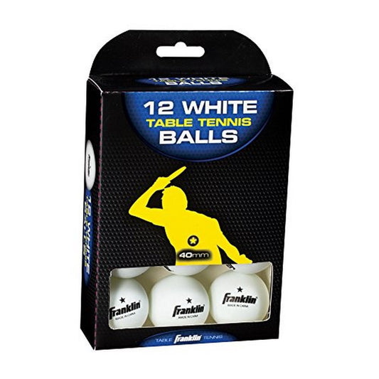 Table Tennis Balls 40mm 12pk. Franklin - Additional View