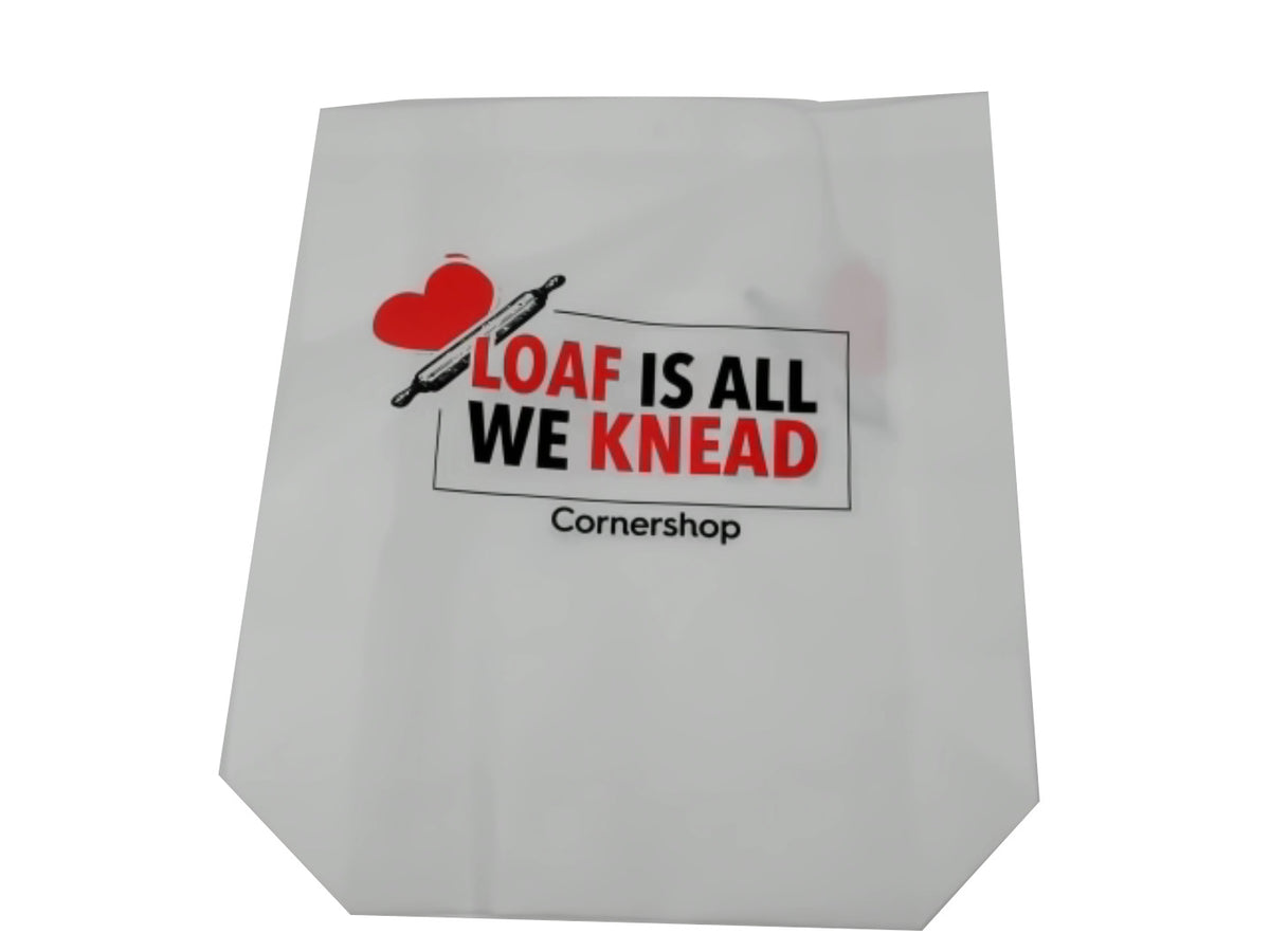 Reusable Shopping Bag "Loaf Is All We Knead"