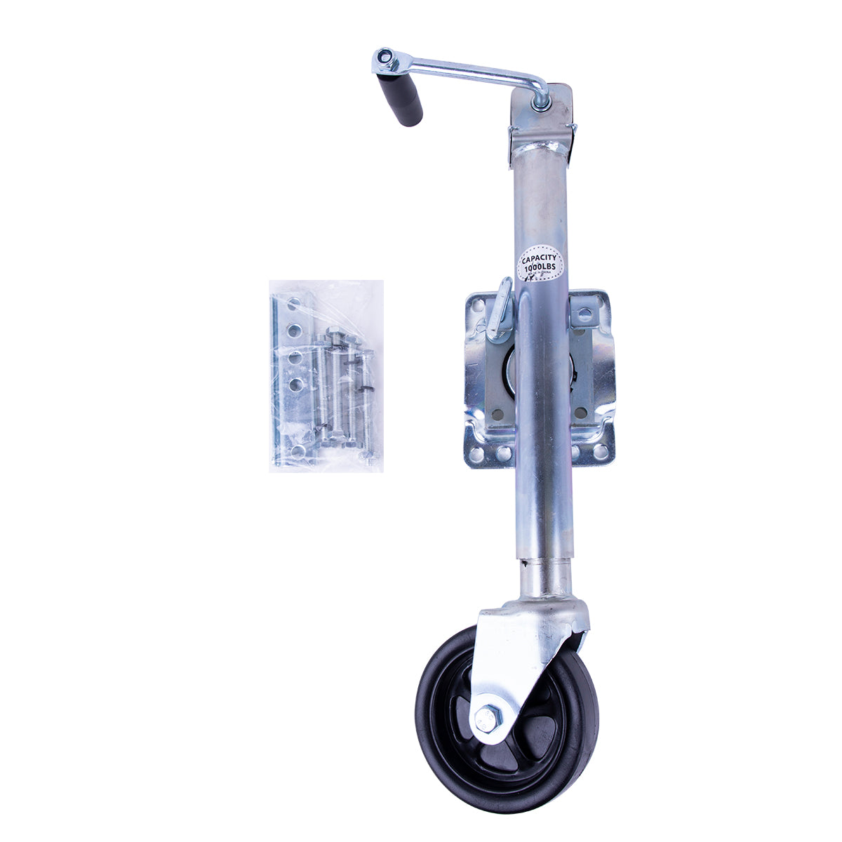 Trailer Jack w/Wheel 1000Lbs - Additional View