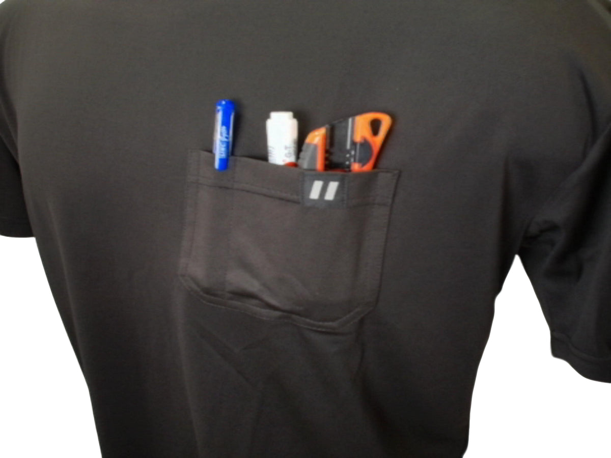 Antimicrobial T-Shirt Black Large Forcefield - Additional View