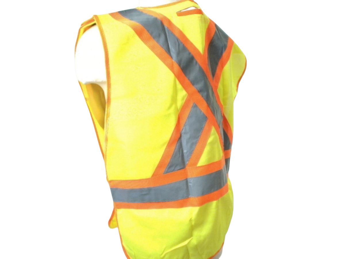 Safety Vest Lime Universal Size Bedrok - Additional View