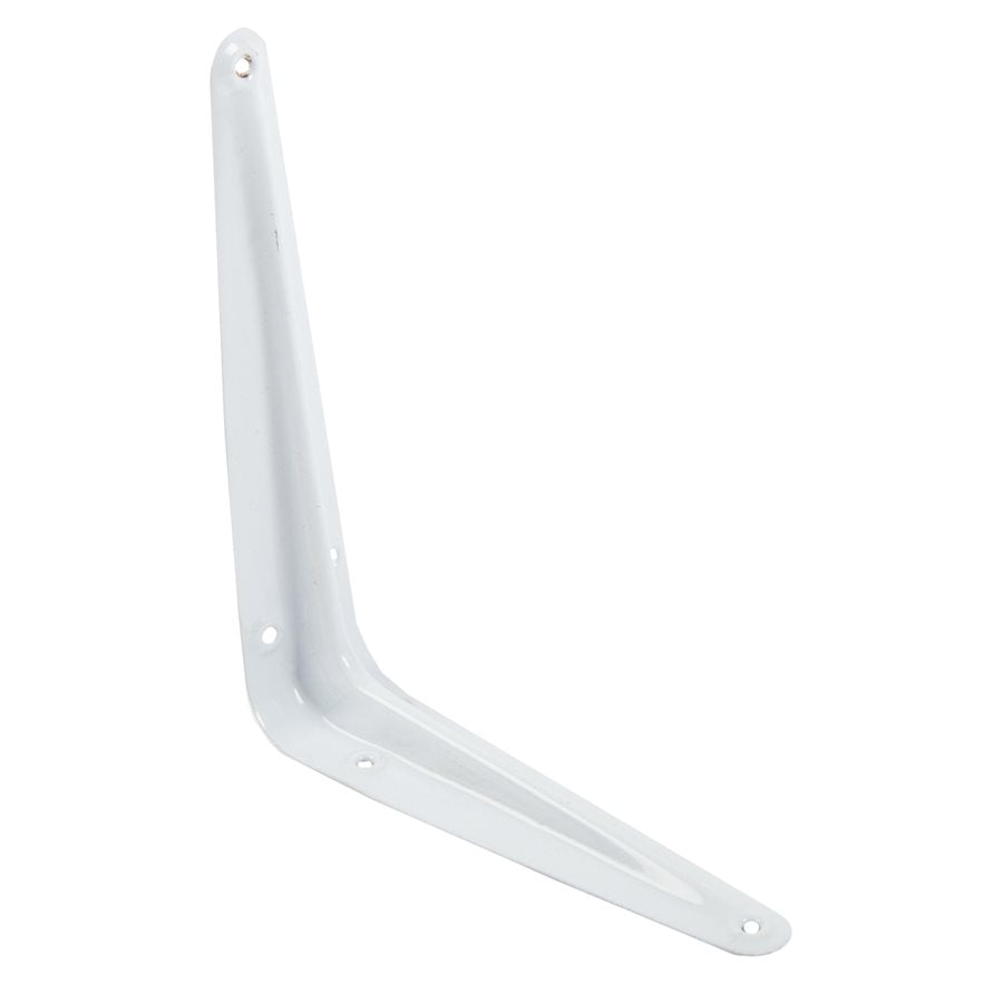 Steel Shelf bracket 3" x 4" - white