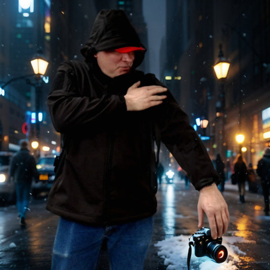 Concealed carry jacket black - Xlarge - Additional View