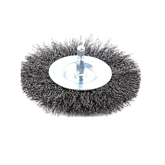 Wire Wheel Brush 4" - Additional View