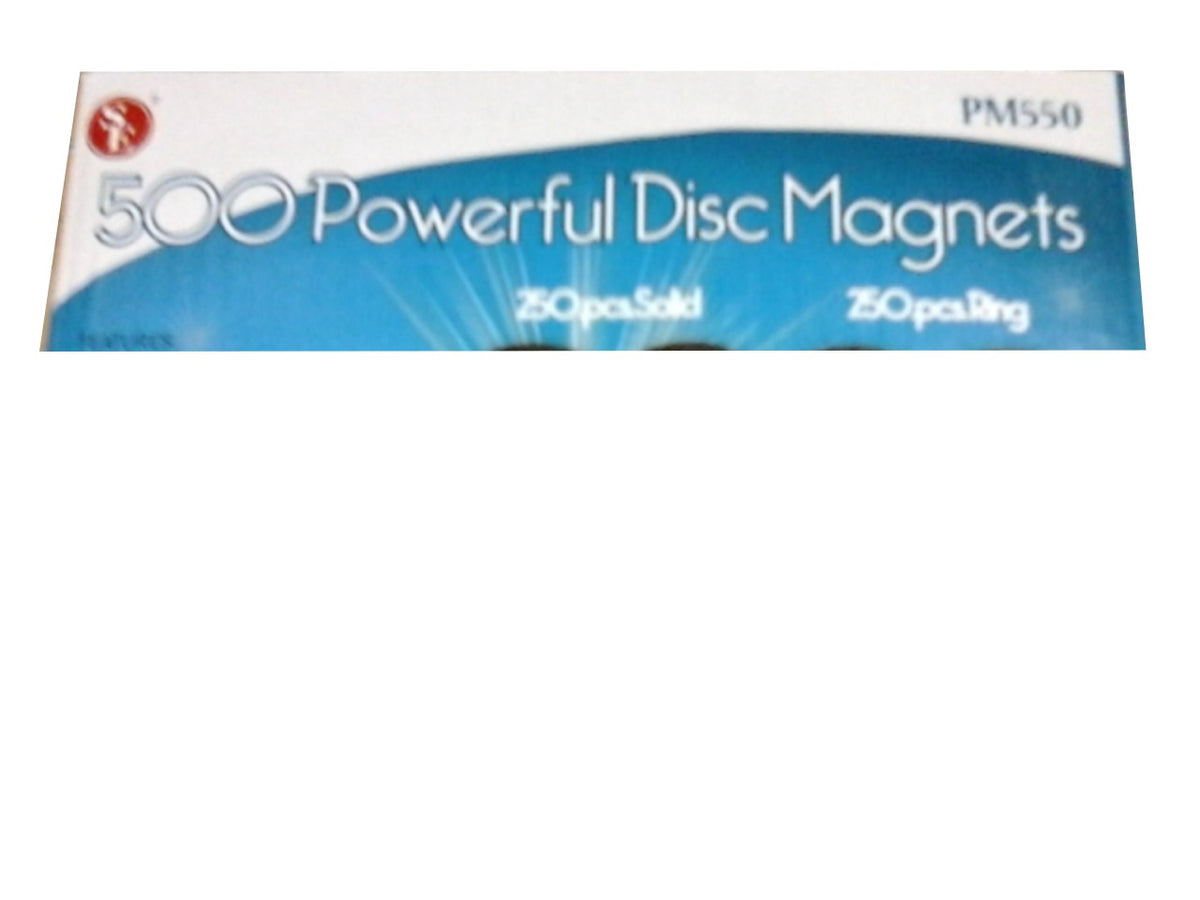 Magnet Disc 3/4" Solid Or w/Hole Or 12/$1.50