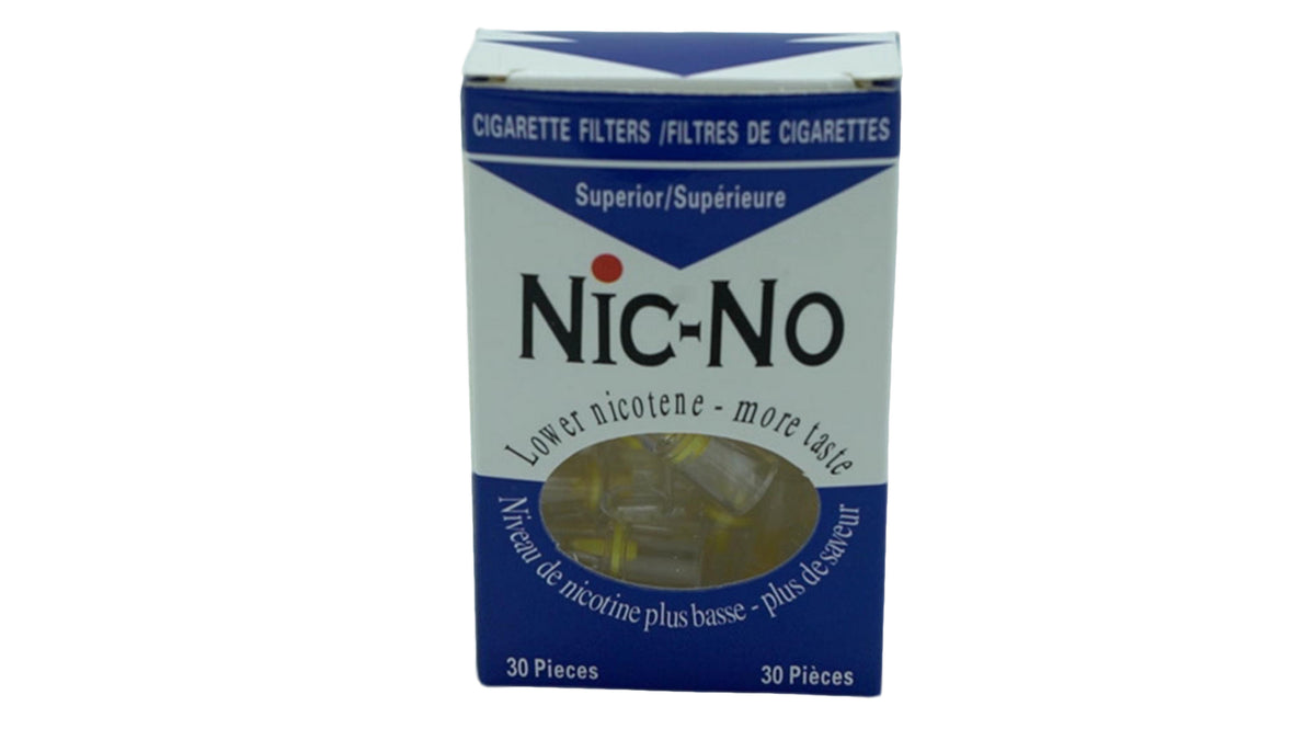 Nic-no Cigarette Filters 30pk.