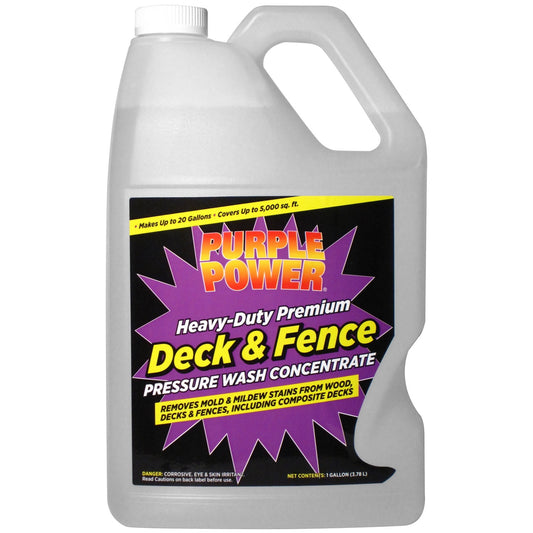 Purple Power Deck & Fence Pressure Wash Concentrate - Additional View