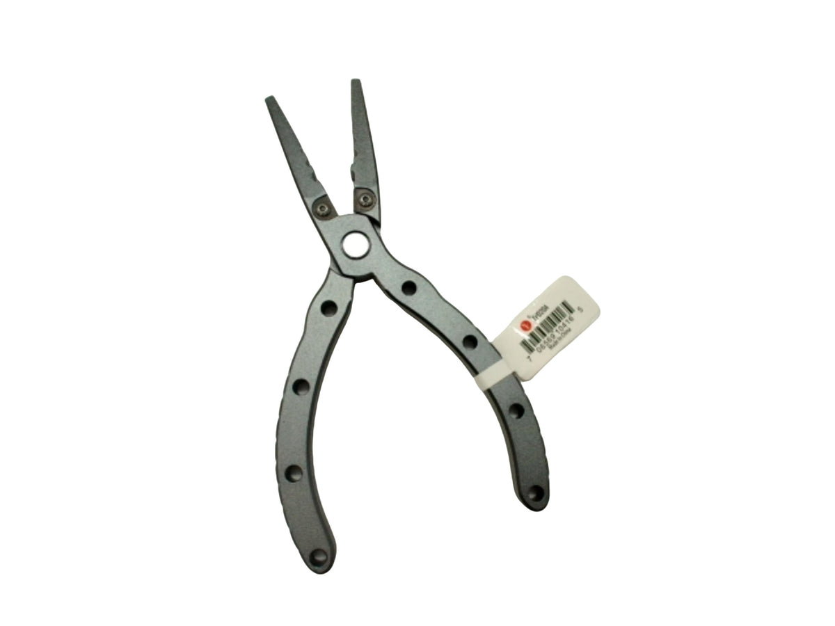 Pince de pêche 6,5" en aluminium avec coupe-fil en carbure de tungstène