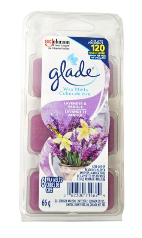 Glade 6 Wax Melt Asstd