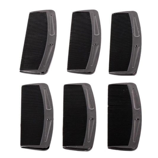 Pocket comb 6 pack black bodico - Additional View