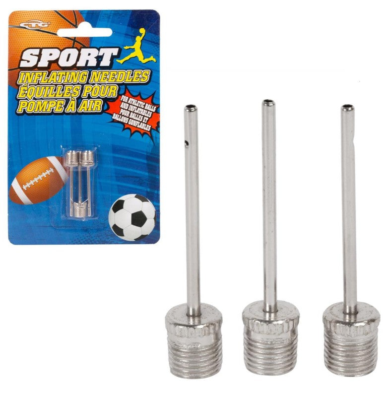 Aiguilles de gonflage 3 pièces CTG Sport