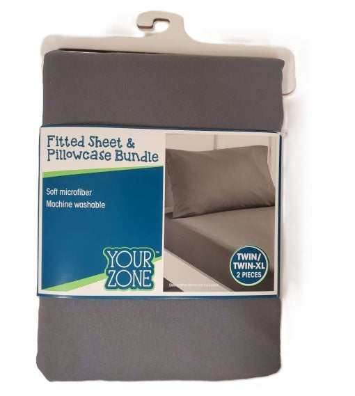 Twin / Twin Xl Sheet Set 1 X Fitted Sheet, 1 X Pillowcase – Display