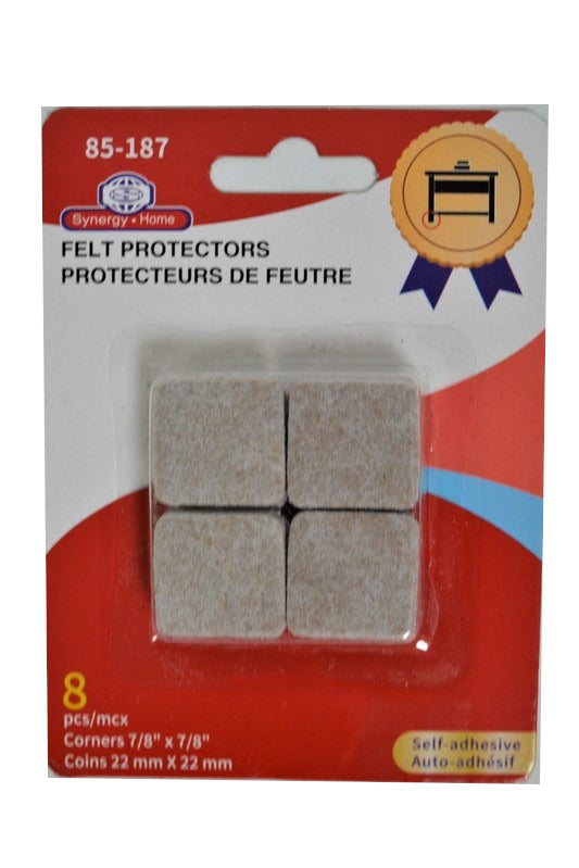 Felt Protectors 8pcs 7/8x7/8 Inch