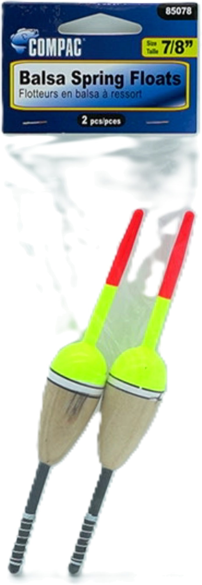 Oval spring floats, 2 pack 7/8" diameter