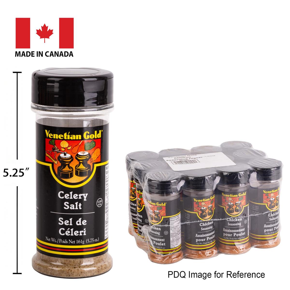 Celery Salt 161g. V. Gold - each sold individually